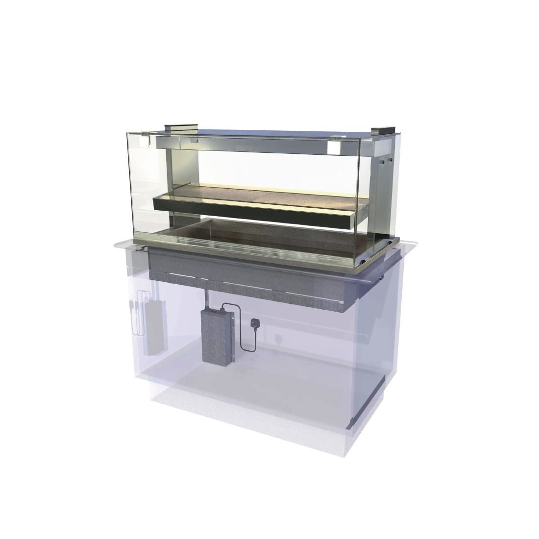 CW637 Kubus Drop In Heated Serve Over Counter KHDL3 JD Catering Equipment Solutions Ltd