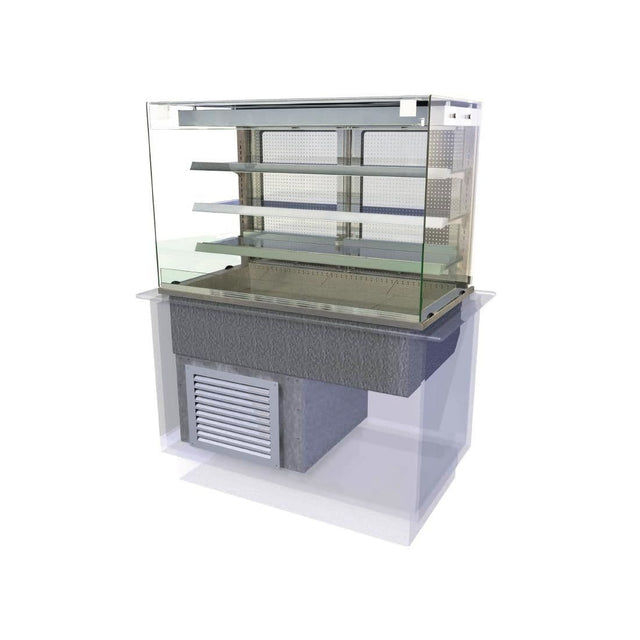 CW646 Kubus Drop In Multideck Self Service 1175mm JD Catering Equipment Solutions Ltd