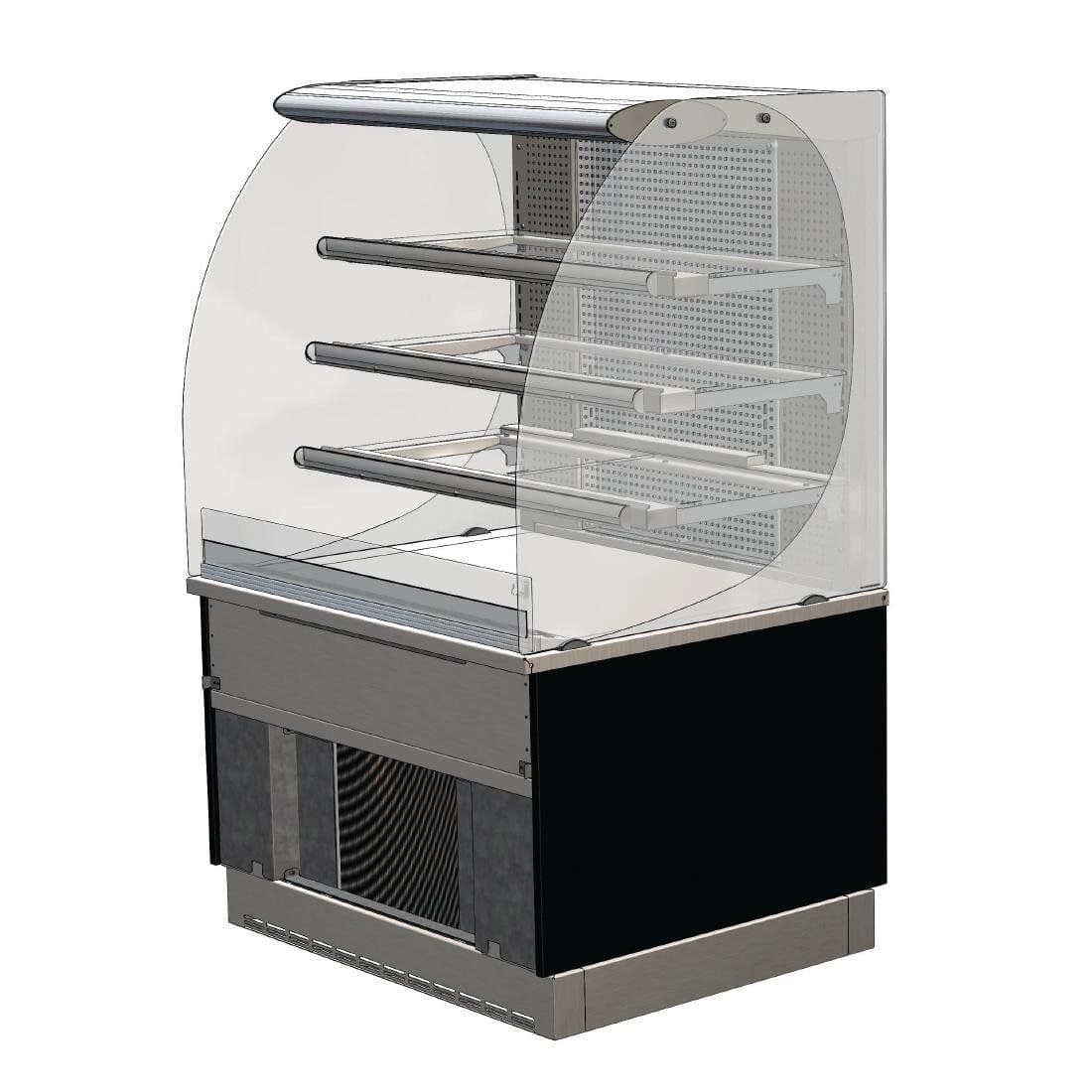 CW663 Designline Drop In Slimline Multideck with Rear Door 900mm JD Catering Equipment Solutions Ltd