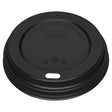 CW718 Fiesta Recyclable Coffee Cup Lids Black 340ml / 12oz and 455ml / 16oz (Pack of 1000) JD Catering Equipment Solutions Ltd