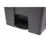 CW723 Jantex Kitchen Pedal Bin Black 65Ltr JD Catering Equipment Solutions Ltd