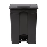 CW723 Jantex Kitchen Pedal Bin Black 65Ltr JD Catering Equipment Solutions Ltd