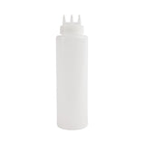 CW726 Vogue Clear 3 Noz zle Squeeze Bottle 36oz JD Catering Equipment Solutions Ltd