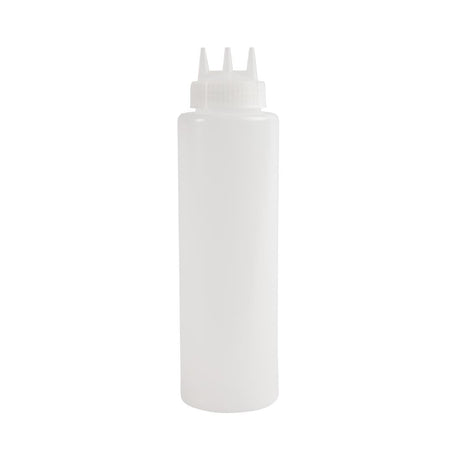CW726 Vogue Clear 3 Noz zle Squeeze Bottle 36oz JD Catering Equipment Solutions Ltd
