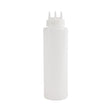 CW726 Vogue Clear 3 Noz zle Squeeze Bottle 36oz JD Catering Equipment Solutions Ltd