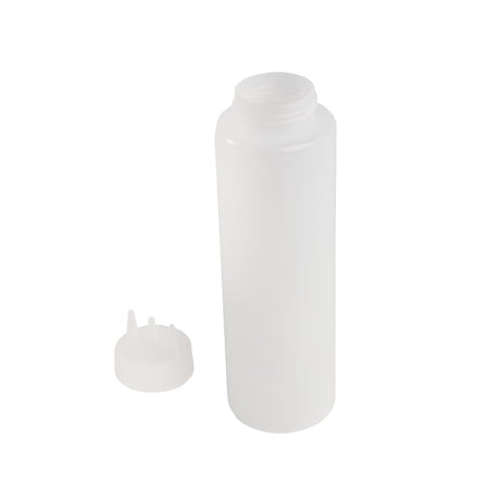 CW726 Vogue Clear 3 Noz zle Squeeze Bottle 36oz JD Catering Equipment Solutions Ltd