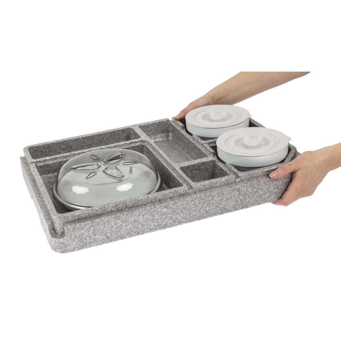 CW811 Cambro Tablotherm Meal Delivery System with Dishes JD Catering Equipment Solutions Ltd