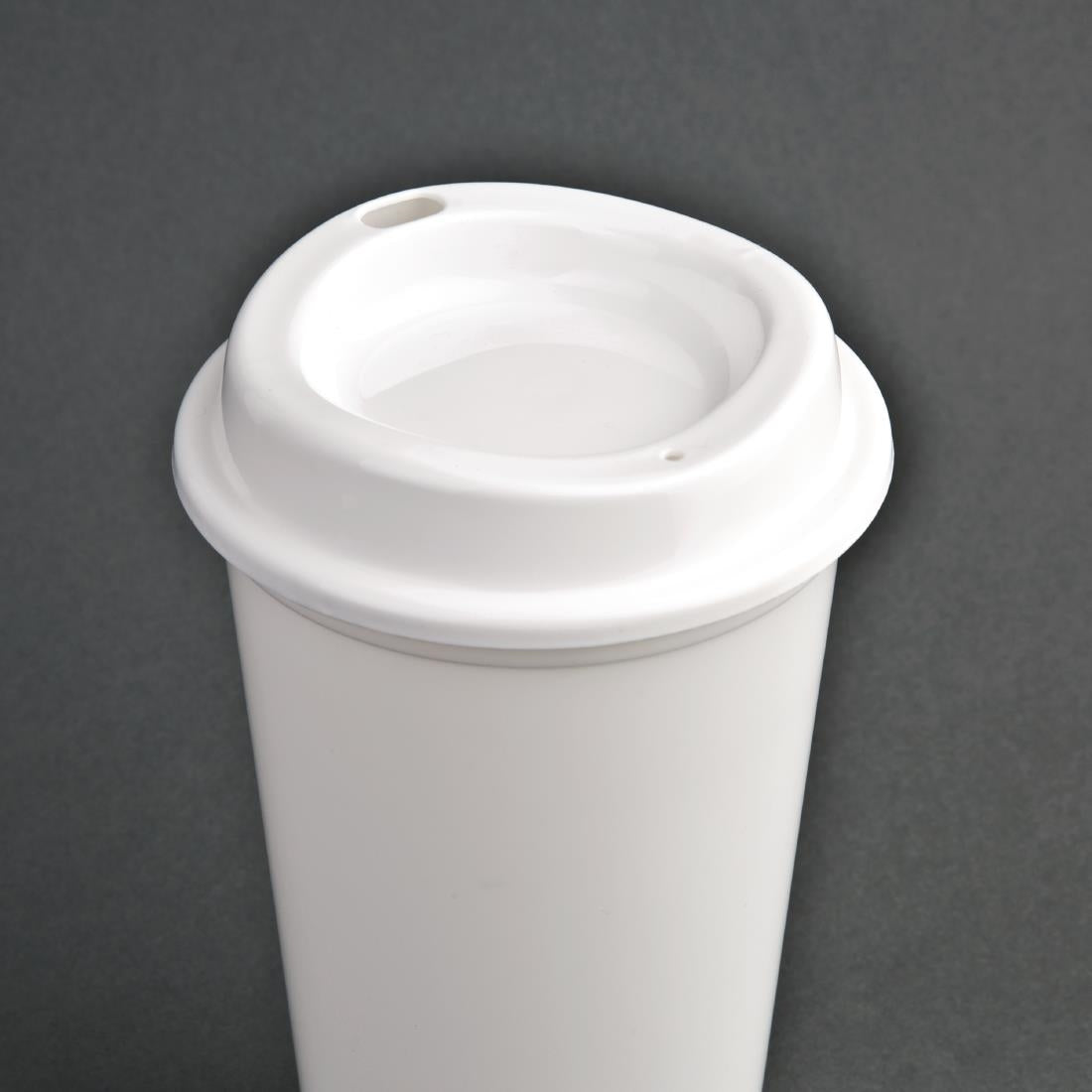 CW929 Olympia Polypropylene Reusable Coffee Cups 16oz (Pack of 25) JD Catering Equipment Solutions Ltd