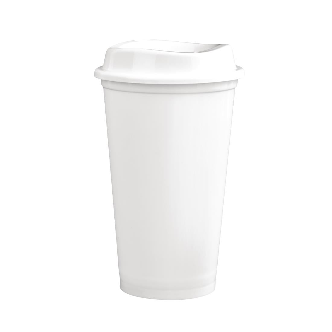 CW929 Olympia Polypropylene Reusable Coffee Cups 16oz (Pack of 25) JD Catering Equipment Solutions Ltd