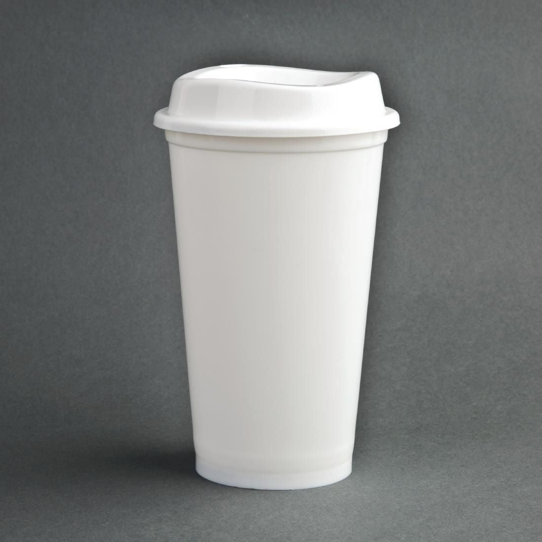 CW929 Olympia Polypropylene Reusable Coffee Cups 16oz (Pack of 25) JD Catering Equipment Solutions Ltd