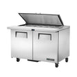 CX128 True Double Door Prep Counter Fridge TSSU-48-18M-B-HC FLID JD Catering Equipment Solutions Ltd