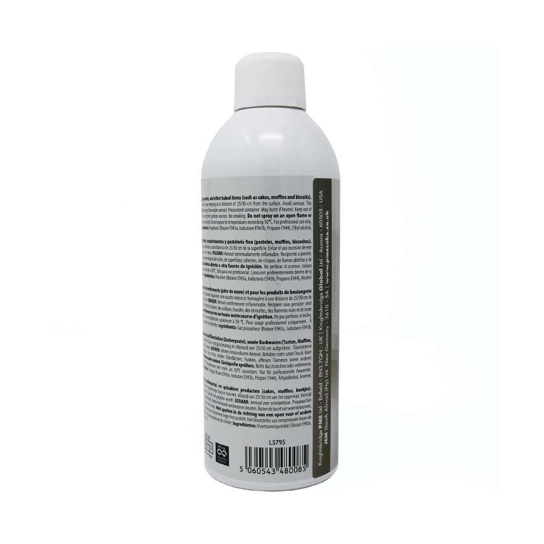 CX148 PME Edible Lustre Spray Pearl 400ml JD Catering Equipment Solutions Ltd