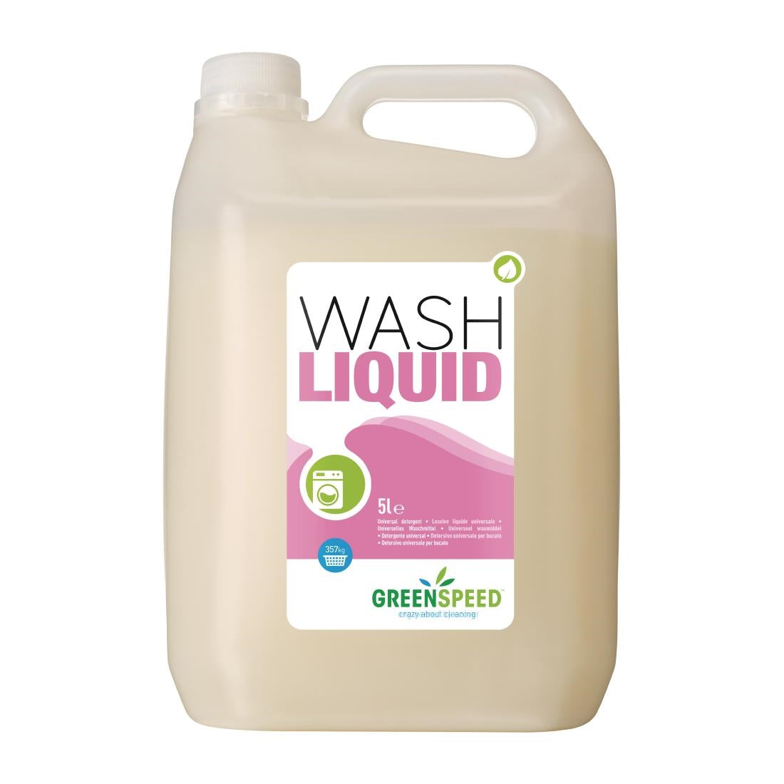CX185 Greenspeed Biological Liquid Laundry Detergent Concentrate 5Ltr JD Catering Equipment Solutions Ltd