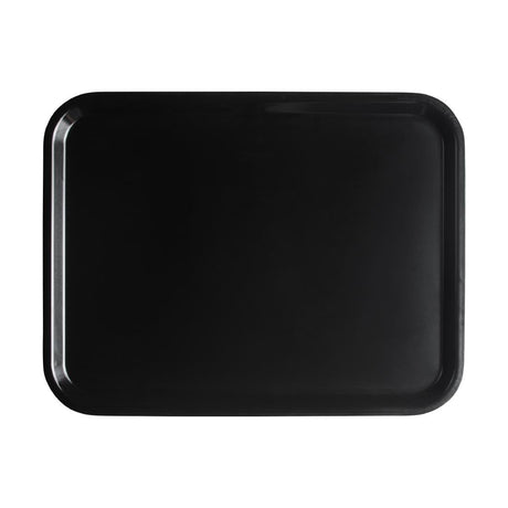 CX373 Cambro Capri Tray Smooth Surface Black 330x430mm JD Catering Equipment Solutions Ltd