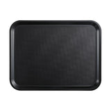 CX378 Cambro Mykonos Tray Black Non-Slip Surface 330x430mm JD Catering Equipment Solutions Ltd