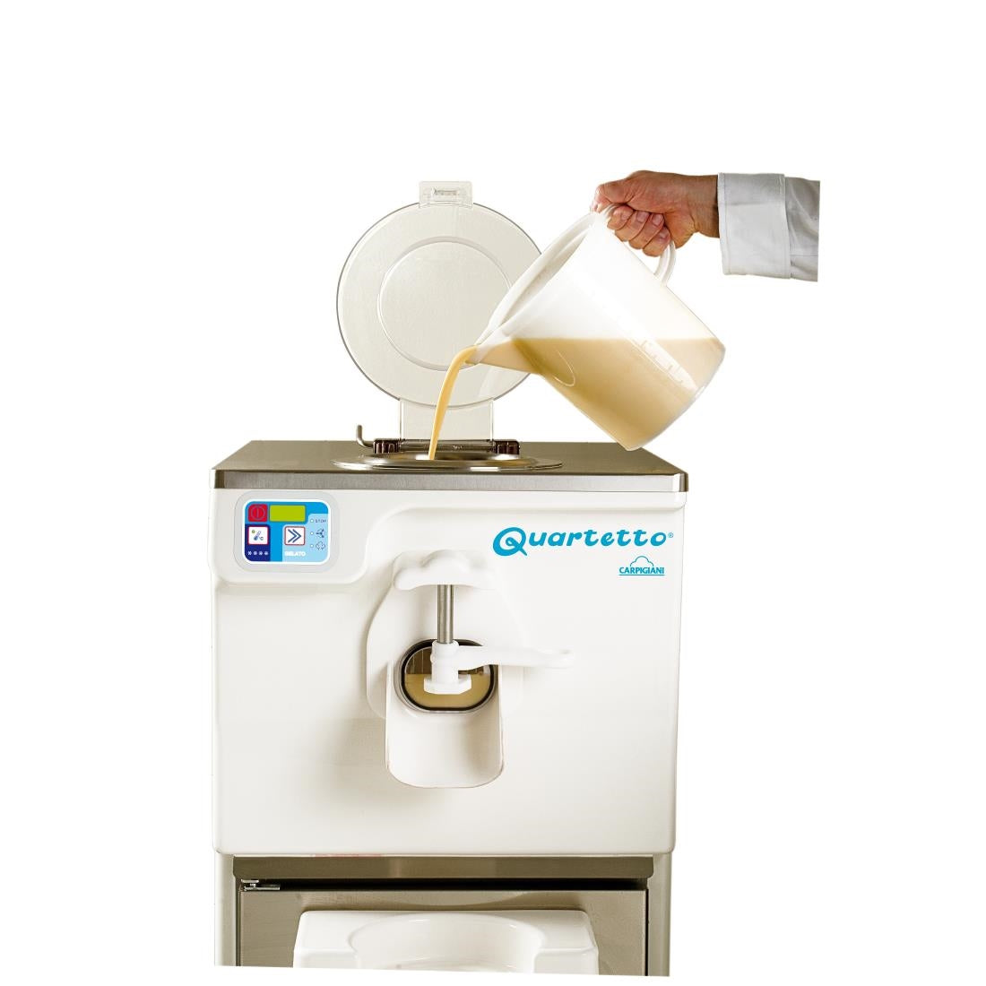 CX497 Carpigiani Floor Standing Combi Ice Cream Machine Quartetto JD Catering Equipment Solutions Ltd