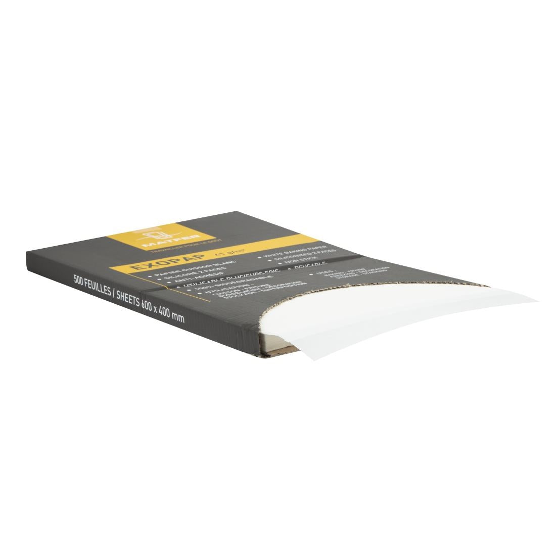 CX520 Matfer Bourgeat Exopap Baking Paper 600 x 400mm (Pack of 500) JD Catering Equipment Solutions Ltd