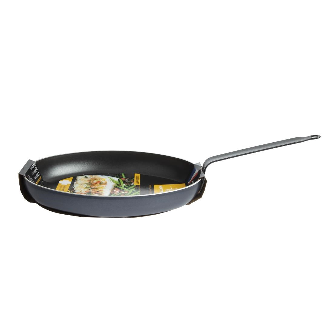 CX535 Matfer Bourgeat Classe Chef Non-Stick Aluminium Oval Fish Frying Pan 360mm JD Catering Equipment Solutions Ltd