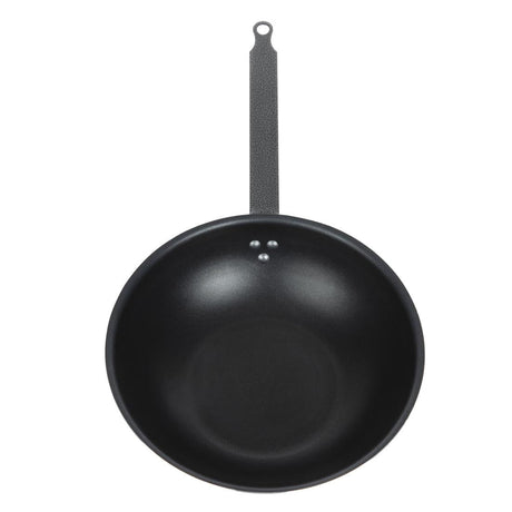 CX536 Matfer Bourgeat Classe Chef Non-Stick Aluminium Wok Flared Saute Pan 280mm JD Catering Equipment Solutions Ltd