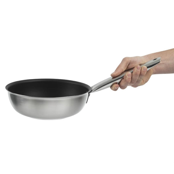 CX542 Matfer Bourgeat Tradition Pro Non-Stick Saute Pan 24cm JD Catering Equipment Solutions Ltd