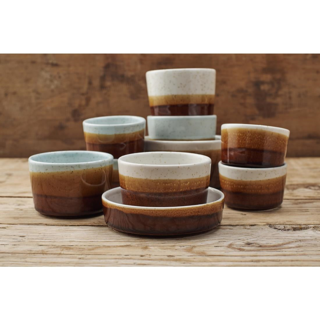 CX619 Siena Nourish Straight Sided Small Bowls Barley White 8oz (Pack of 12) JD Catering Equipment Solutions Ltd