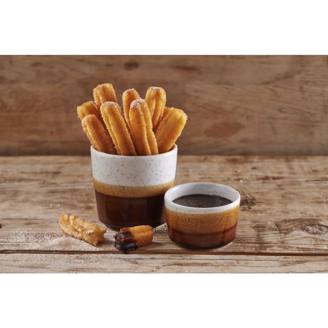 CX622 Siena Nourish Straight Sided Dish Barley White 6oz (Pack of 12) JD Catering Equipment Solutions Ltd