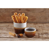 CX623 Siena Nourish Straight Sided Soup Bowls Barley White 15oz (Pack of 12) JD Catering Equipment Solutions Ltd