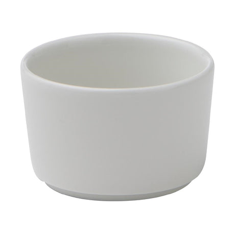 CX631 Churchill Super Vitrified Nourish Straight Sided Dip Pots White 4oz (Pack of 12) JD Catering Equipment Solutions Ltd