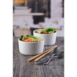 CX633 Churchill Super Vitrified Nourish Straight Sided Soup Bowls White 15oz (Pack of 12) JD Catering Equipment Solutions Ltd