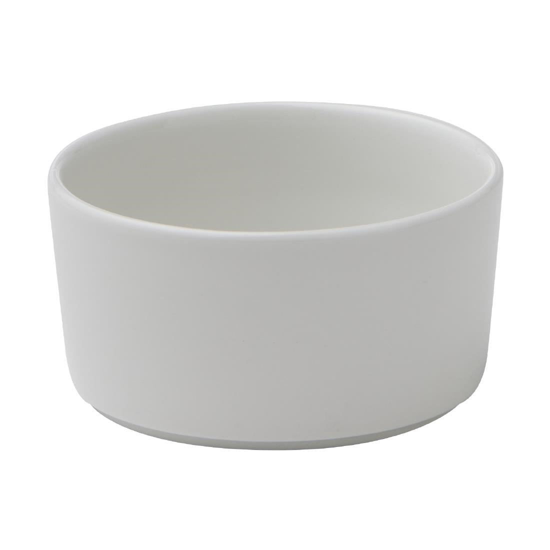 CX633 Churchill Super Vitrified Nourish Straight Sided Soup Bowls White 15oz (Pack of 12) JD Catering Equipment Solutions Ltd
