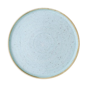 CX635 Churchill Stonecast Walled Plates Duck Egg 260mm (Pack of 6) - JD Catering Equipment Solutions Ltd