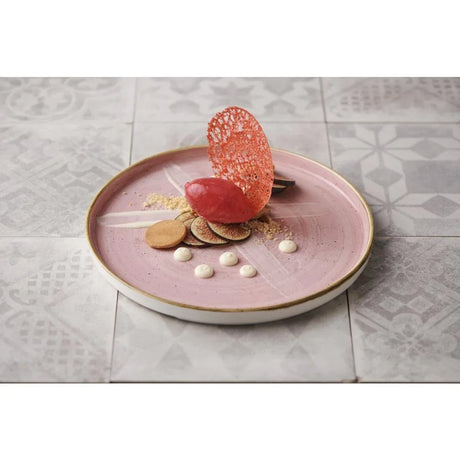 CX635 Churchill Stonecast Walled Plates Duck Egg 260mm (Pack of 6) - JD Catering Equipment Solutions Ltd