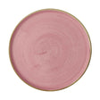 CX637 Churchill Stonecast Walled Plates Pink 260mm (Pack of 6) JD Catering Equipment Solutions Ltd
