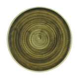 CX639 Churchill Stonecast Plume Walled Plates Green 260mm (Pack of 6) JD Catering Equipment Solutions Ltd