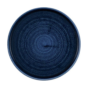 CX640 Churchill Stonecast Plume Walled Plates Ultramarine 220mm (Pack of 6) - JD Catering Equipment Solutions Ltd