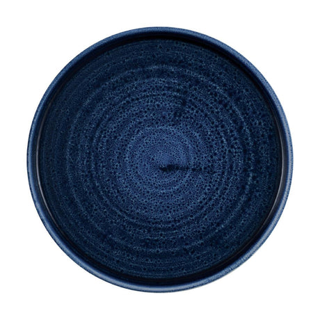 CX640 Churchill Stonecast Plume Walled Plates Ultramarine 220mm (Pack of 6) JD Catering Equipment Solutions Ltd