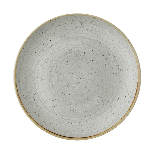 CX648 Churchill Stonecast Raw Evolve Coupe Plates Grey 260mm (Pack of 12) JD Catering Equipment Solutions Ltd