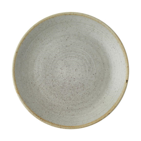 CX653 Churchill Stonecast Raw Evolve Coupe Plates Grey 220mm (Pack of 12) JD Catering Equipment Solutions Ltd