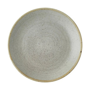 CX653 Churchill Stonecast Raw Evolve Coupe Plates Grey 220mm (Pack of 12) - JD Catering Equipment Solutions Ltd