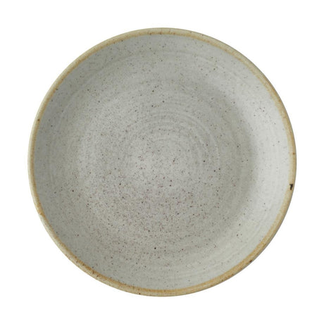 CX653 Churchill Stonecast Raw Evolve Coupe Plates Grey 220mm (Pack of 12) JD Catering Equipment Solutions Ltd