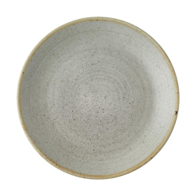 CX653 Churchill Stonecast Raw Evolve Coupe Plates Grey 220mm (Pack of 12) JD Catering Equipment Solutions Ltd