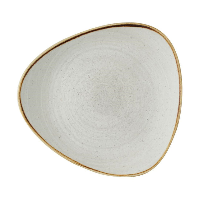 CX654 Churchill Stonecast Raw Lotus Plates Grey 254mm (Pack of 12) JD Catering Equipment Solutions Ltd
