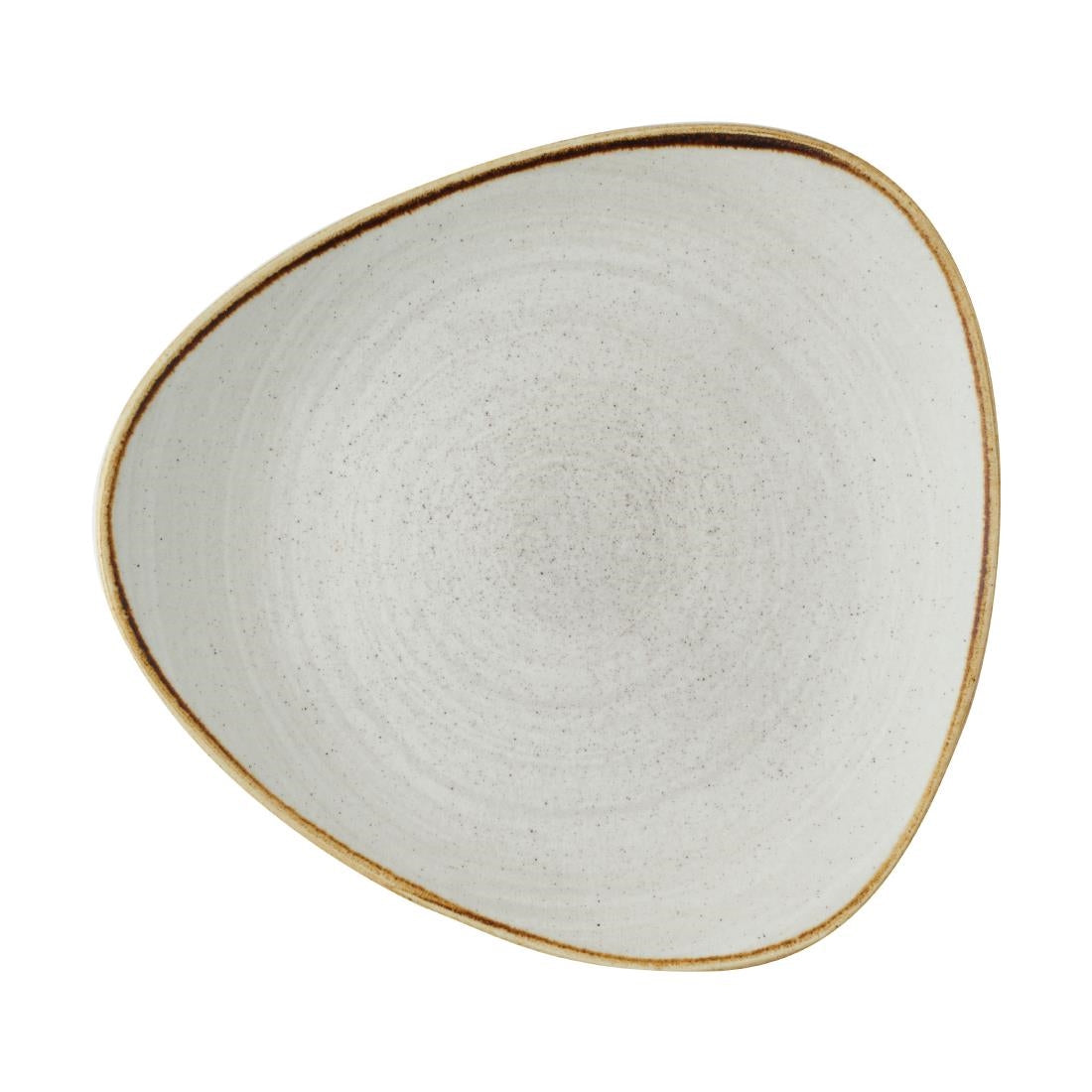 CX654 Churchill Stonecast Raw Lotus Plates Grey 254mm (Pack of 12) JD Catering Equipment Solutions Ltd