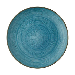 CX658 Churchill Stonecast Raw Evolve Coupe Plates Teal 260mm (Pack of 12) - JD Catering Equipment Solutions Ltd