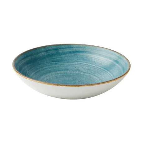 CX660 Churchill Stonecast Raw Coupe Bowls Teal 184mm (Pack of 12) - JD Catering Equipment Solutions Ltd