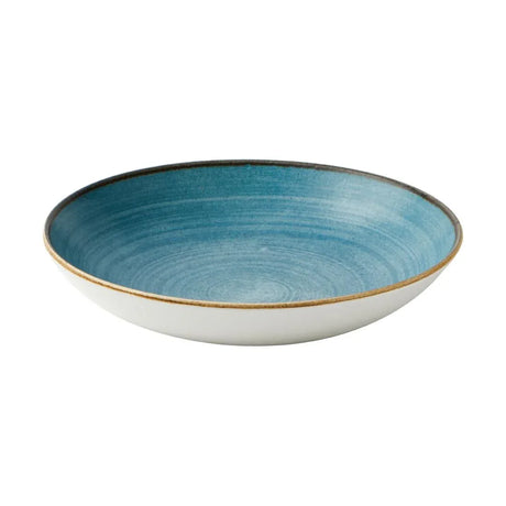 CX661 Churchill Stonecast Raw Evolve Coupe Bowls Teal 248mm (Pack of 12) - JD Catering Equipment Solutions Ltd