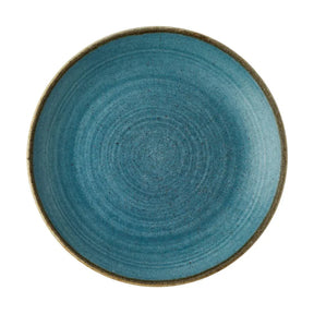 CX663 Churchill Stonecast Raw Evolve Coupe Plates Teal 220mm (Pack of 12) - JD Catering Equipment Solutions Ltd