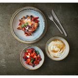 CX670 Churchill Homespun Accents Aquamarine Coupe Bowls 184mm (Pack of 12) JD Catering Equipment Solutions Ltd