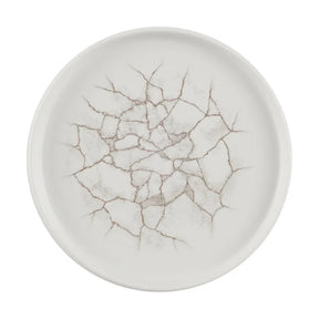 CX676 Churchill Studio Prints Kintsugi Agate Walled Plates Grey 220mm (Pack of 6) - JD Catering Equipment Solutions Ltd