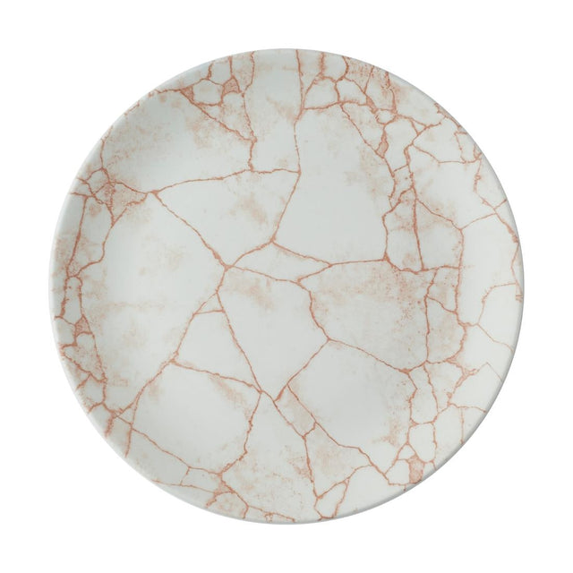 CX678 Churchill Studio Prints Kintsugi Evolve Coupe Plates Coral 260mm(Pack of 12) JD Catering Equipment Solutions Ltd